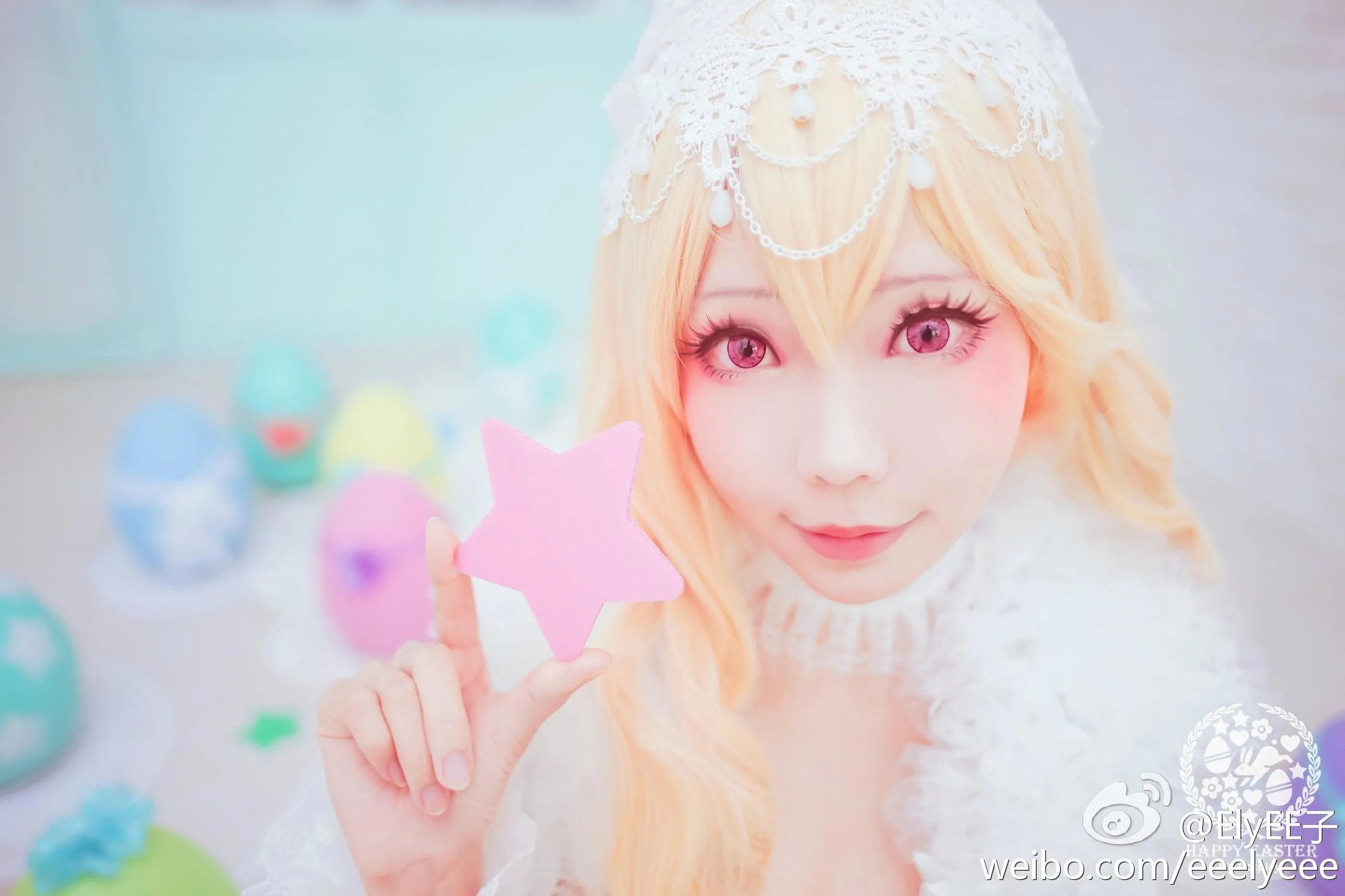 ElyEE子 – NO.14 兔耳白礼服 [9P]插图7